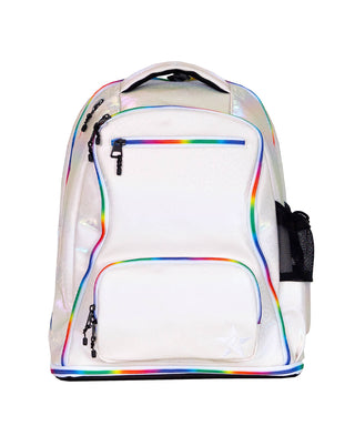 Mochila Cheer Opalescent Leopard - Cierre Arcoiris