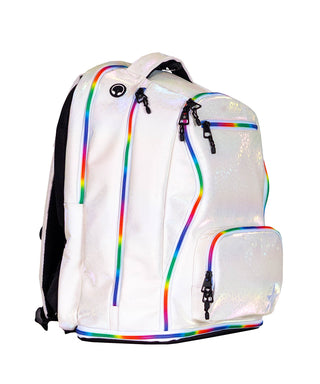 Mochila Cheer Opalescent Leopard - Cierre Arcoiris