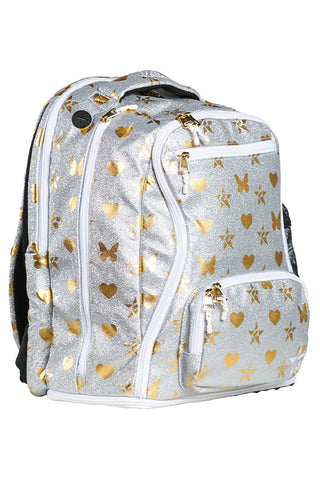 Mochila Cheer Mixed Metals - Cierre Blanco