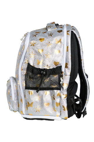 Mochila Cheer Mixed Metals - Cierre Blanco