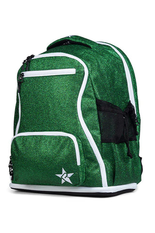 Mochila Cheer Lucky Green - Cierre Blanco