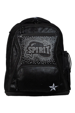 Mochila Spirit - Faux Suede Black