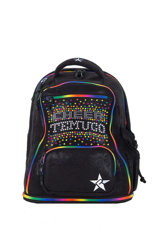 Mochila Baby Cheer Temuco - Faux Suede Rainbow