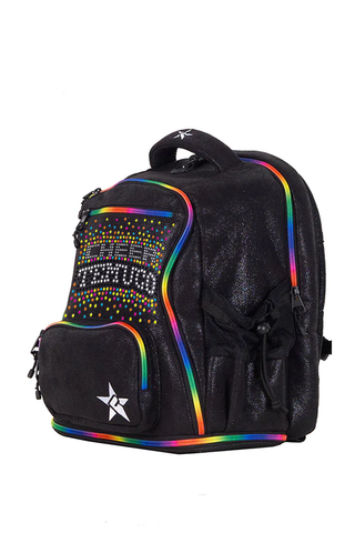 Mochila Baby Cheer Temuco - Faux Suede Rainbow