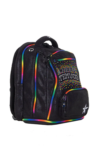 Mochila Baby Cheer Temuco - Faux Suede Rainbow