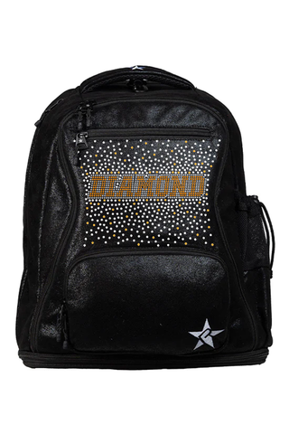 Mochila Diamond - Faux Suede Black