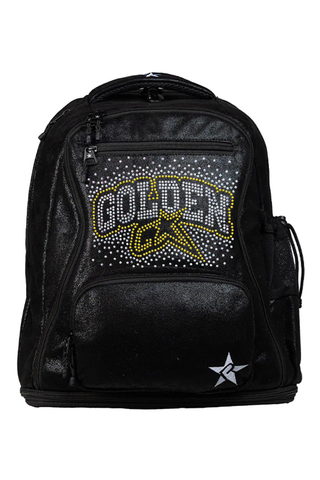 Mochila Golden - Faux Suede Black