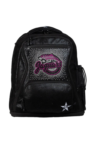 Mochila Jaguars Victoria - Faux Suede Black