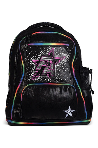 Mochila Panthers - Faux Suede Rainbow