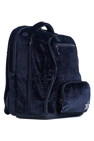 Mochila Cheer Velvet Galaxy - Cierre Negro