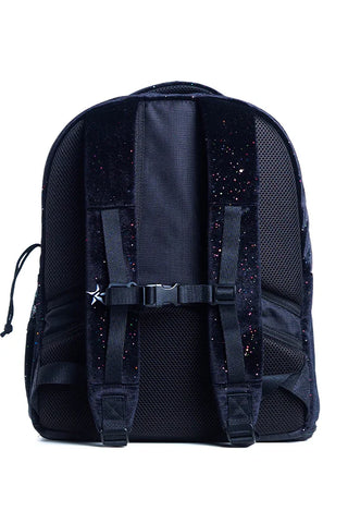 Mochila Cheer Velvet Galaxy - Cierre Negro