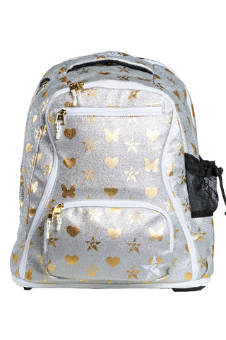 Mochila Cheer Mixed Metals - Cierre Blanco