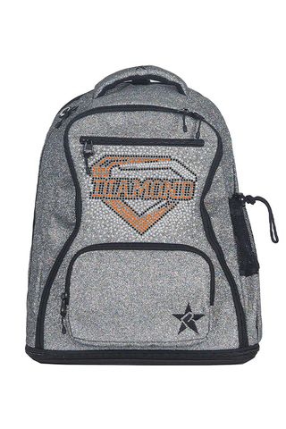 Mochila Logo Diamond - Moonstruck Black