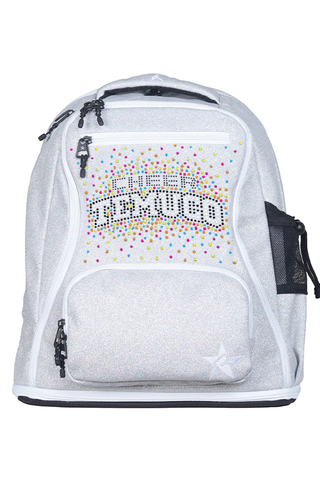 Mochila Cheer Temuco - Opalescent  White