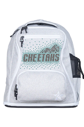 Mochila Cheetahs Teal - Opalescent White