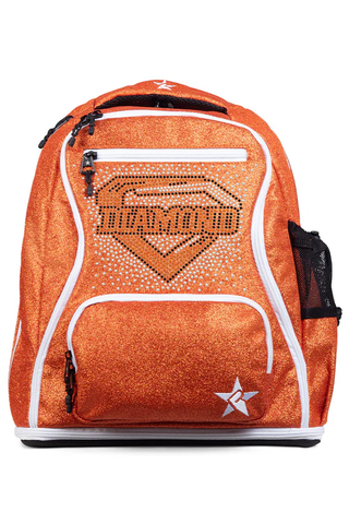 Mochila Logo Diamond - Orangesicle