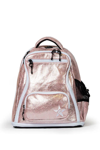 Mochila Cheer Baby Pink Champagne - Cierre Blanco