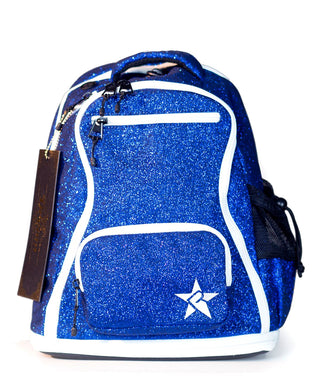 Mochila Cheer Baby Royal Blue - Cierre Blanco