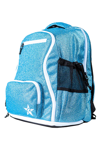 Mochila Cheer Artic Blue - Cierre Blanco