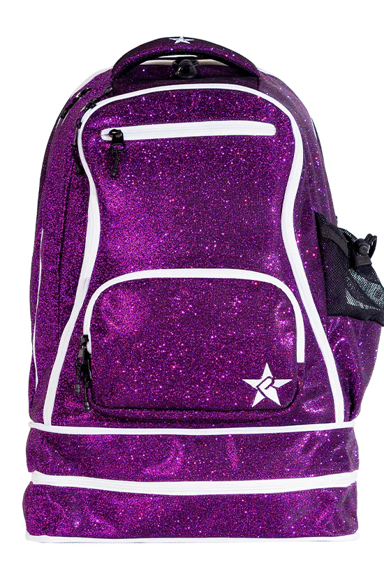 Mochila Cheer Plum - Cierre Blanco