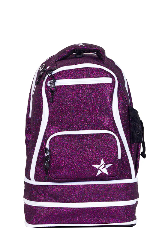 Mochila Cheer Baby Plum - Cierre Blanco