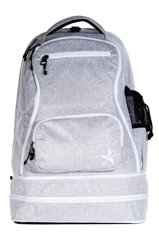 Mochila Cheer Opalescent Diamondnet - Cierre Blanco