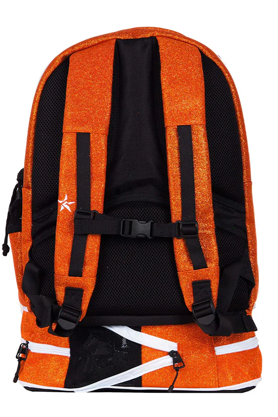 Mochila Cheer Orangesicle - Cierre Blanco