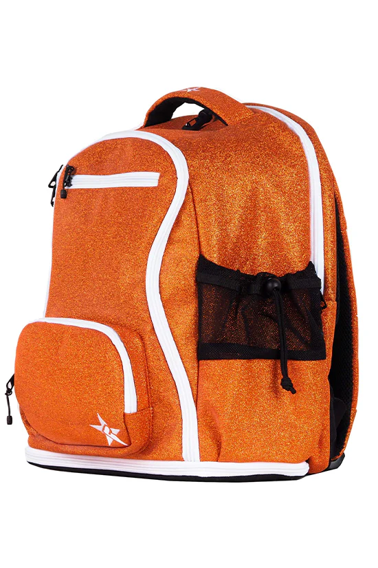 Mochila Cheer Orangesicle - Cierre Blanco