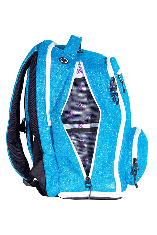 Mochila Cheer Peacock - Cierre Blanco