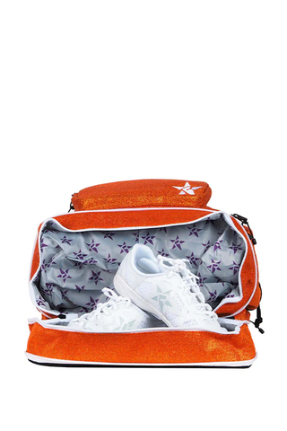 Mochila Cheer Orangesicle - Cierre Blanco