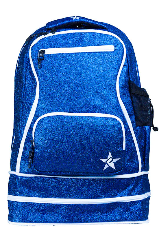 Mochila Cheer Royal Blue - Cierre Blanco