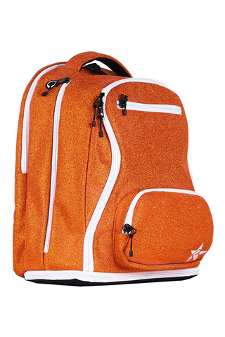 Mochila Cheer Orangesicle - Cierre Blanco