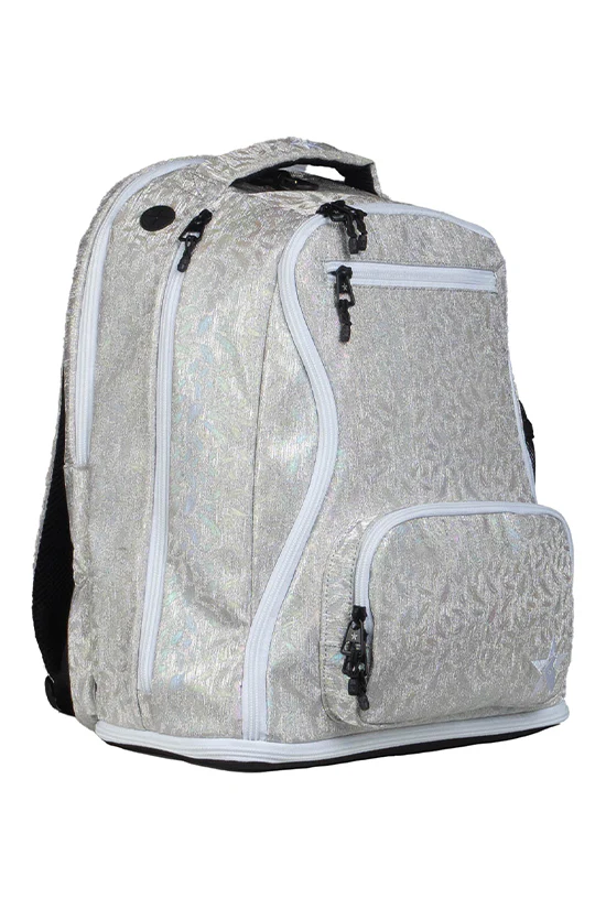 Mochila Cheer Opalescent Feather - Cierre Blanco