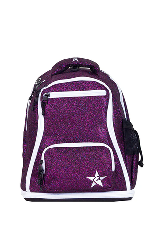 Mochila Cheer Baby Plum - Cierre Blanco