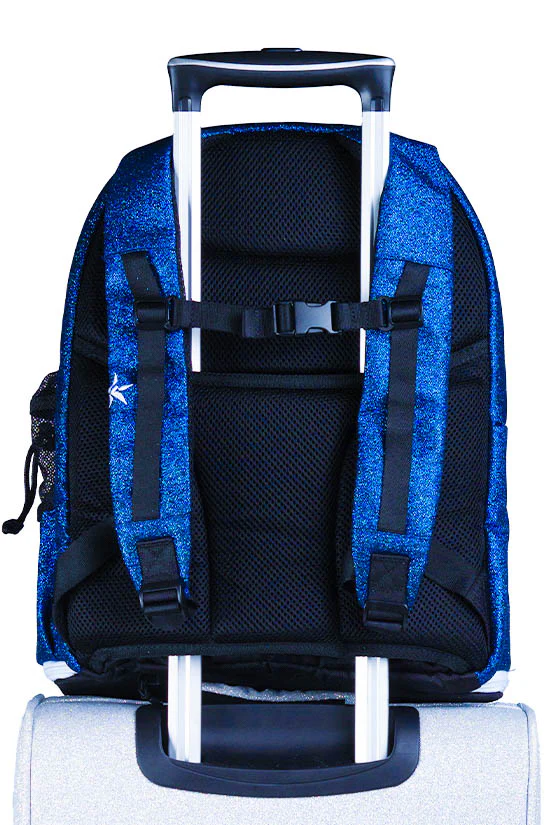 Mochila Cheer Royal Blue - Cierre Blanco