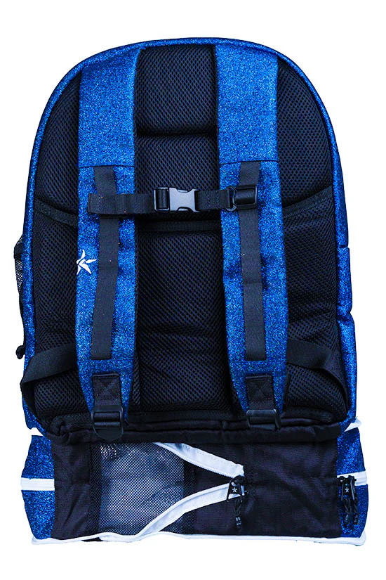 Mochila Cheer Royal Blue - Cierre Blanco