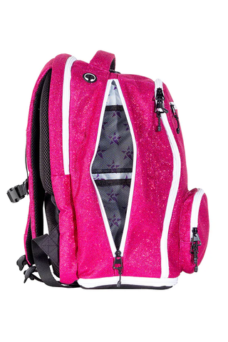 Mochila Cheer Fuchsia Diamondnet - Cierre Blanco