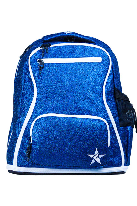 Mochila Cheer Royal Blue - Cierre Blanco