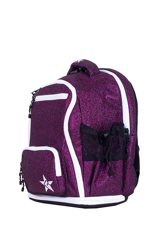 Mochila Cheer Baby Plum - Cierre Blanco