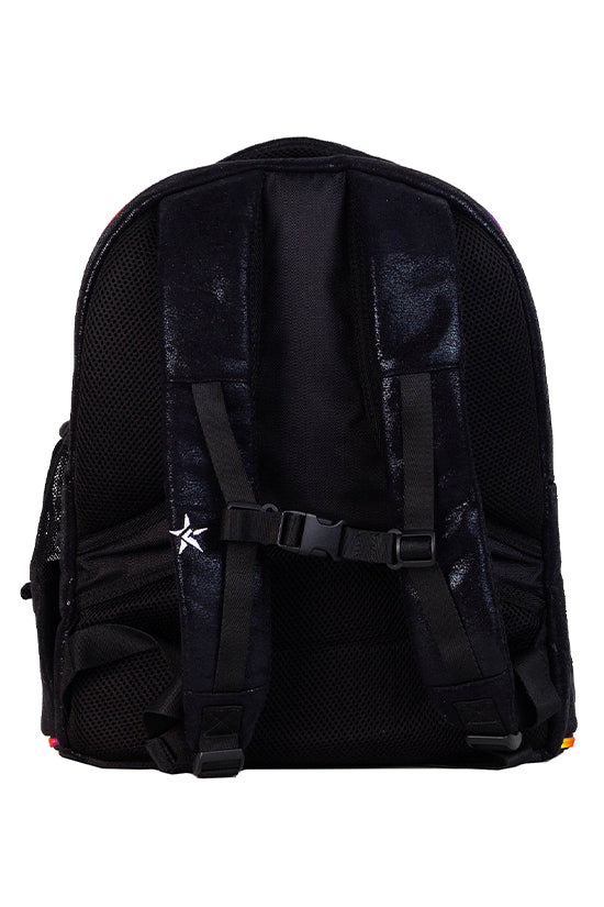 Mochilas Cheer Faux Suede - Cierre Arcoiris