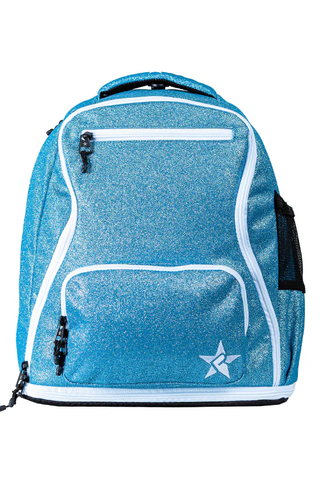 Mochila Cheer Artic Blue - Cierre Blanco