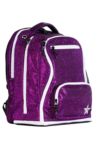 Mochila Cheer Plum - Cierre Blanco