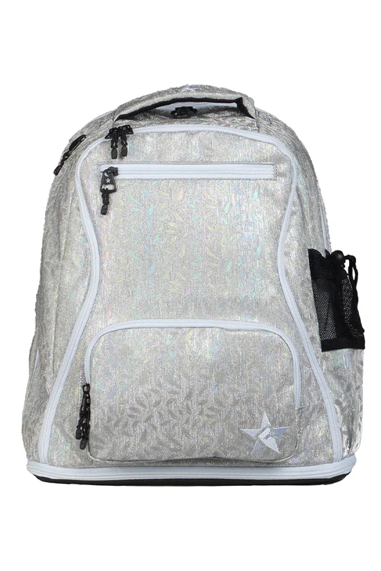 Mochila Cheer Opalescent Feather - Cierre Blanco