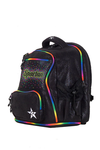 Mochila Spartan - Faux Suede Rainbow