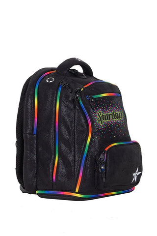 Mochila Spartan - Faux Suede Rainbow